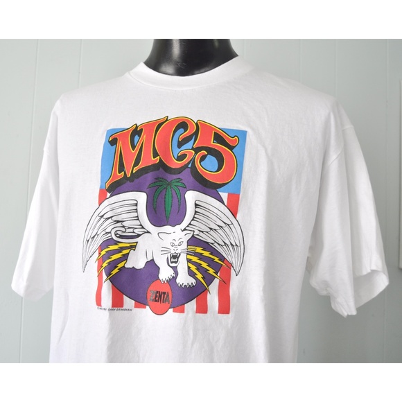 MC5 Vintage T-shirt 1990 Reissue of 1969 Design